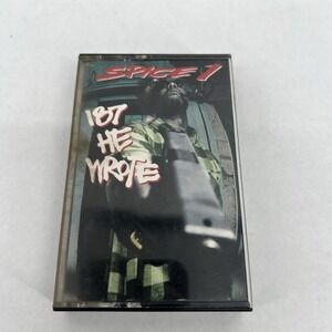 Spice 1 187 HE WROTE  CASSETTE TAPE / HIP HOP Tested